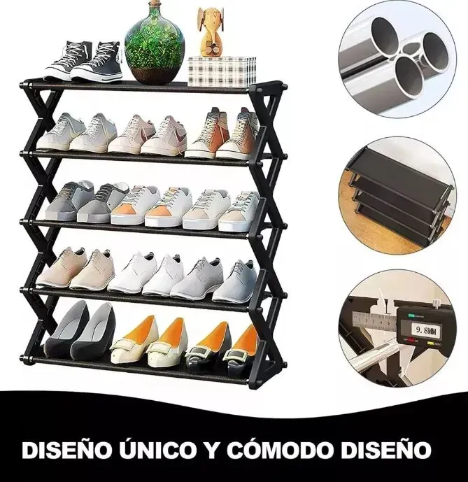 ZAPATERO ESTANTE DE ALMACENAMIENTO 5 NIVELES