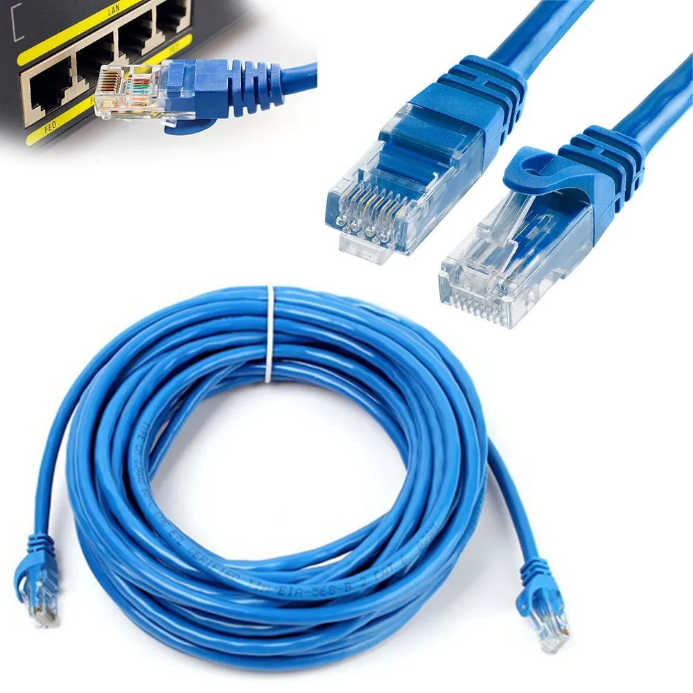 CABLE RED AZUL - SEISA - CAT 6 - CK- 10M