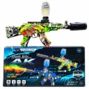 PISTOLA DE HIDROGEL RIFLE AK CON LUCES LED Y HUMO