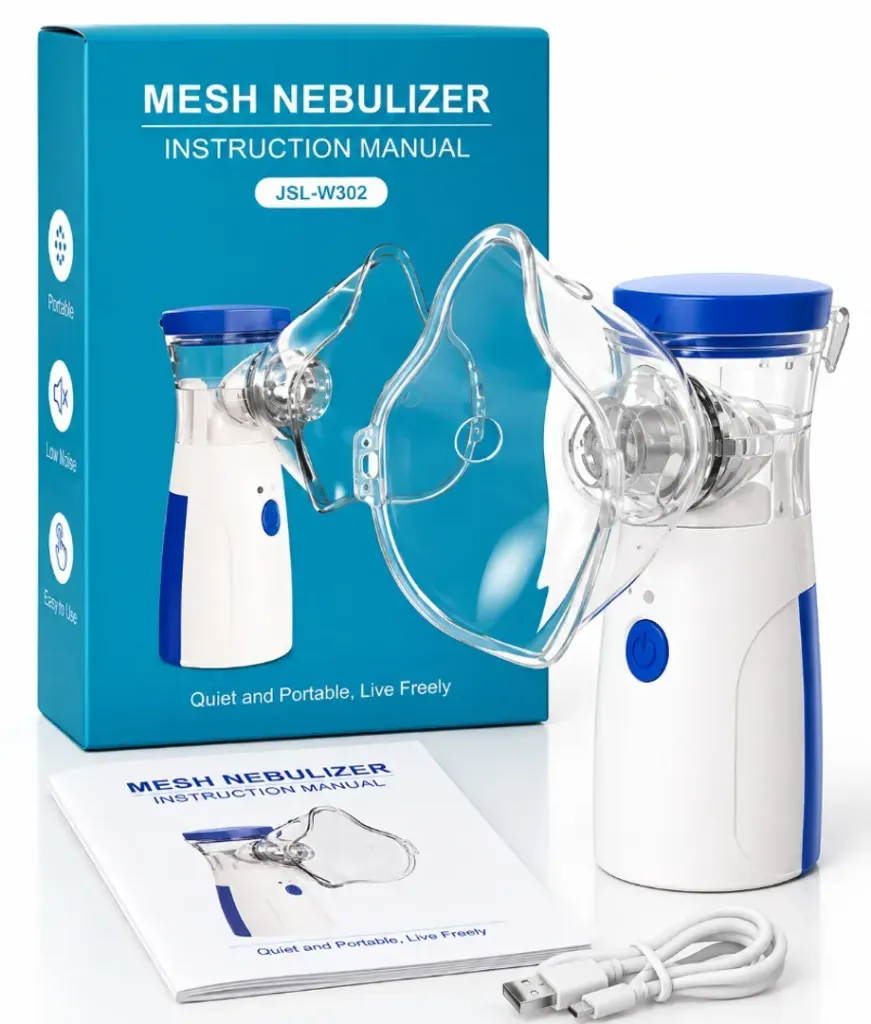 [JSL-W302] NEBULIZADOR PORTATIL RECARGABLE MESH JSL-W302