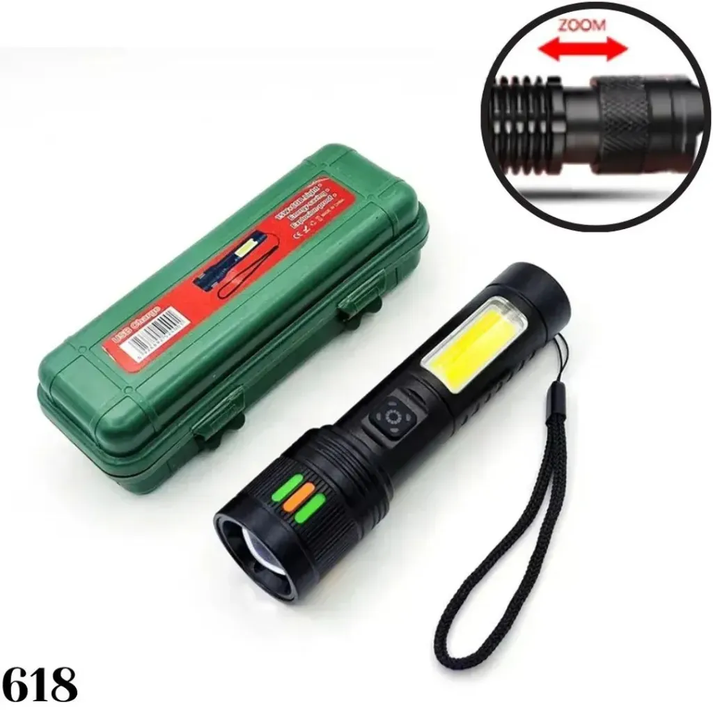 [6ad059] LINTERNA CAJA VERDE 12 CM - DR4155