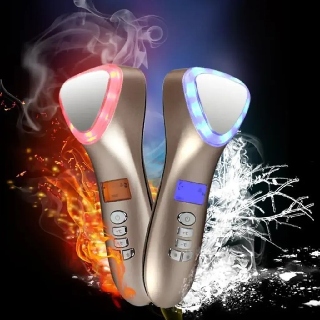 [1112] MASAJEADOR ULTRASONICO - HOT AND COOL SKIN CARE DEVICE D002