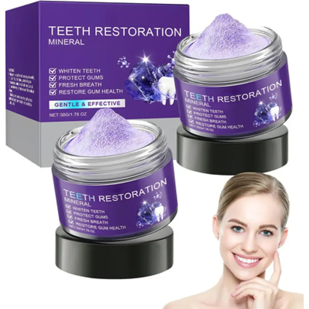 [1314] PASTA DENTAL BLANQUEADORA - TEETH RESTORATION - ORALHOE