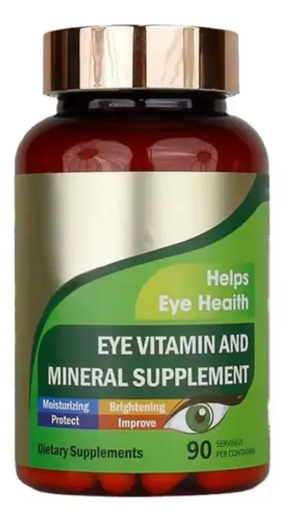 [1619] SUPLEMENTO DE VITAMINAS Y MINERALES PARA OJOS x90 CAPSULAS